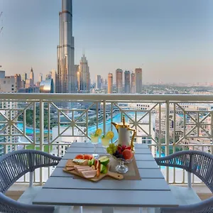 Durrani Homes - Designer 2br With Stunning Burj Khalifa And Fountain View Dubaï